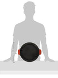 SuperStone - Piedra para pizza antiadherente con mango de silicona de fácil agarre (33 cm)
