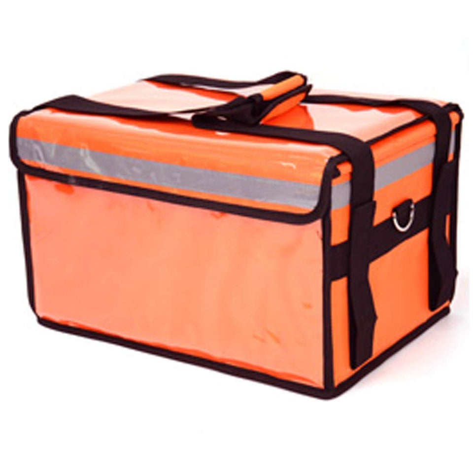 Bolsa de pizza de 25 litros, Incubadora de papel de aluminio a prueba de agua, Paquete para calentar el almuerzo, Paquete de aislamiento para llevar, 5 colores disponibles, Tamaño: 16.5in × 11.8in × 9