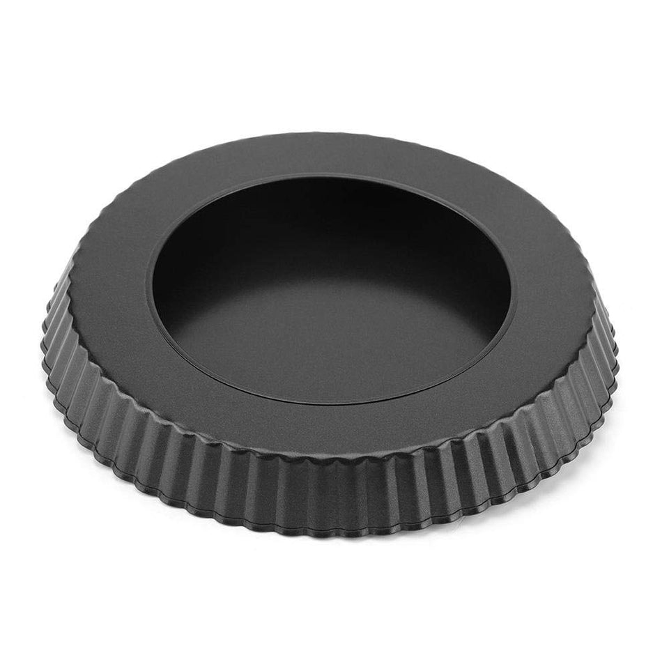 Bandeja de tarta extraíble, utensilios para hornear pizza antiadherente de 9 pulgadas Bandeja de tarta de fondo suelta extraíble Bandeja de placa Bandeja de fondo suelta