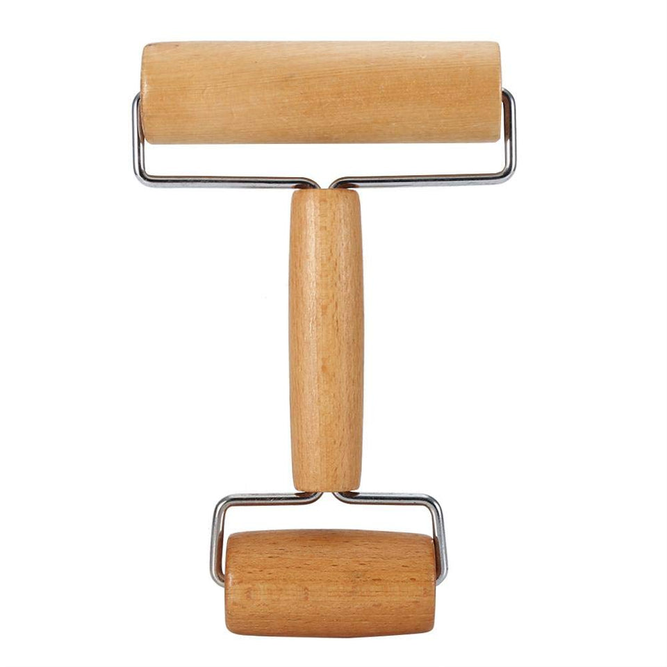 Rodillo de madera para repostería y pizza, utensilios de cocina, estilo2, 1