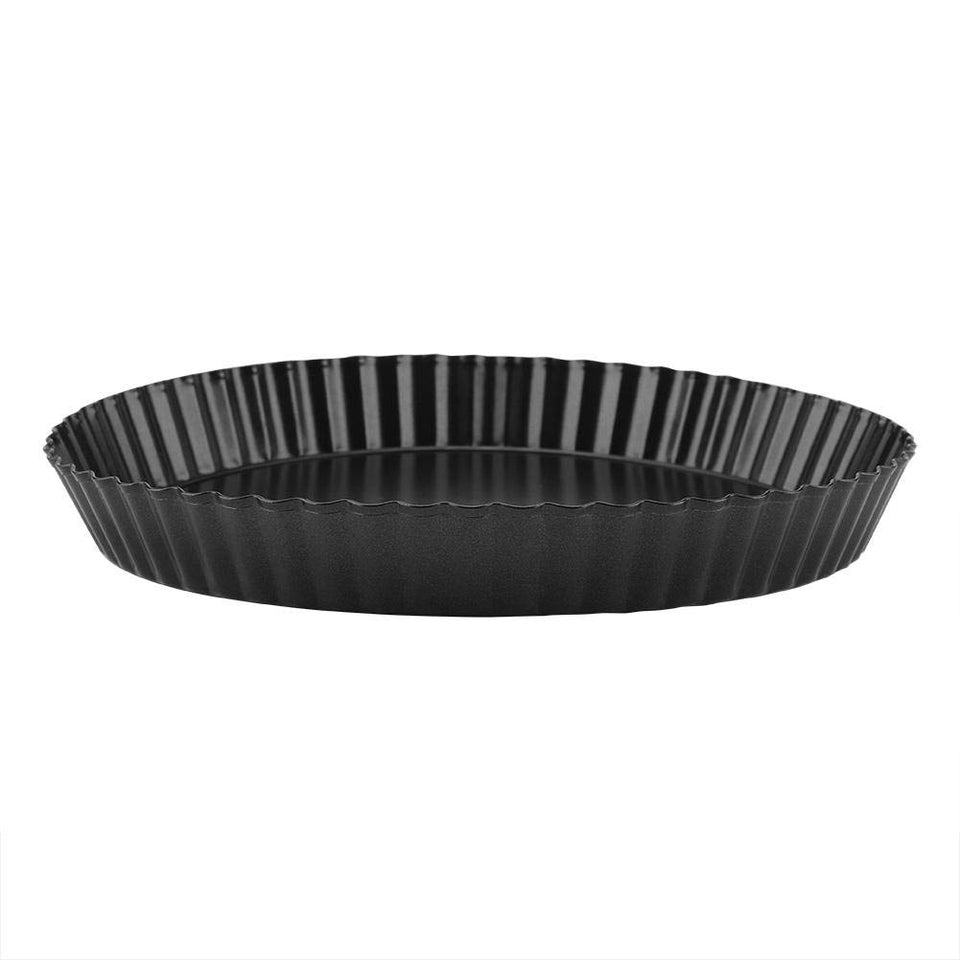 Bandeja de tarta extraíble, utensilios para hornear pizza antiadherente de 9 pulgadas Bandeja de tarta de fondo suelta extraíble Bandeja de placa Bandeja de fondo suelta