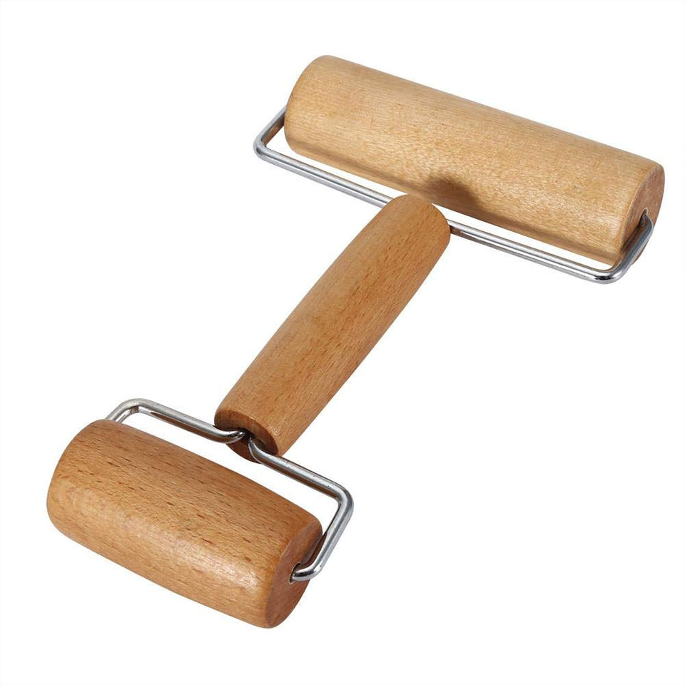 Rodillo de madera para repostería y pizza, utensilios de cocina, estilo2, 1