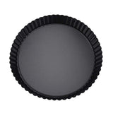 Bandeja de tarta extraíble, utensilios para hornear pizza antiadherente de 9 pulgadas Bandeja de tarta de fondo suelta extraíble Bandeja de placa Bandeja de fondo suelta