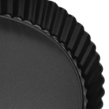 Bandeja de tarta extraíble, utensilios para hornear pizza antiadherente de 9 pulgadas Bandeja de tarta de fondo suelta extraíble Bandeja de placa Bandeja de fondo suelta