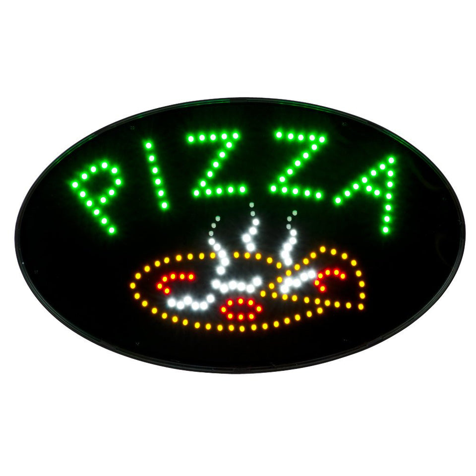 Winco LED-11 - Señal LED para pizza con cubierta antipolvo