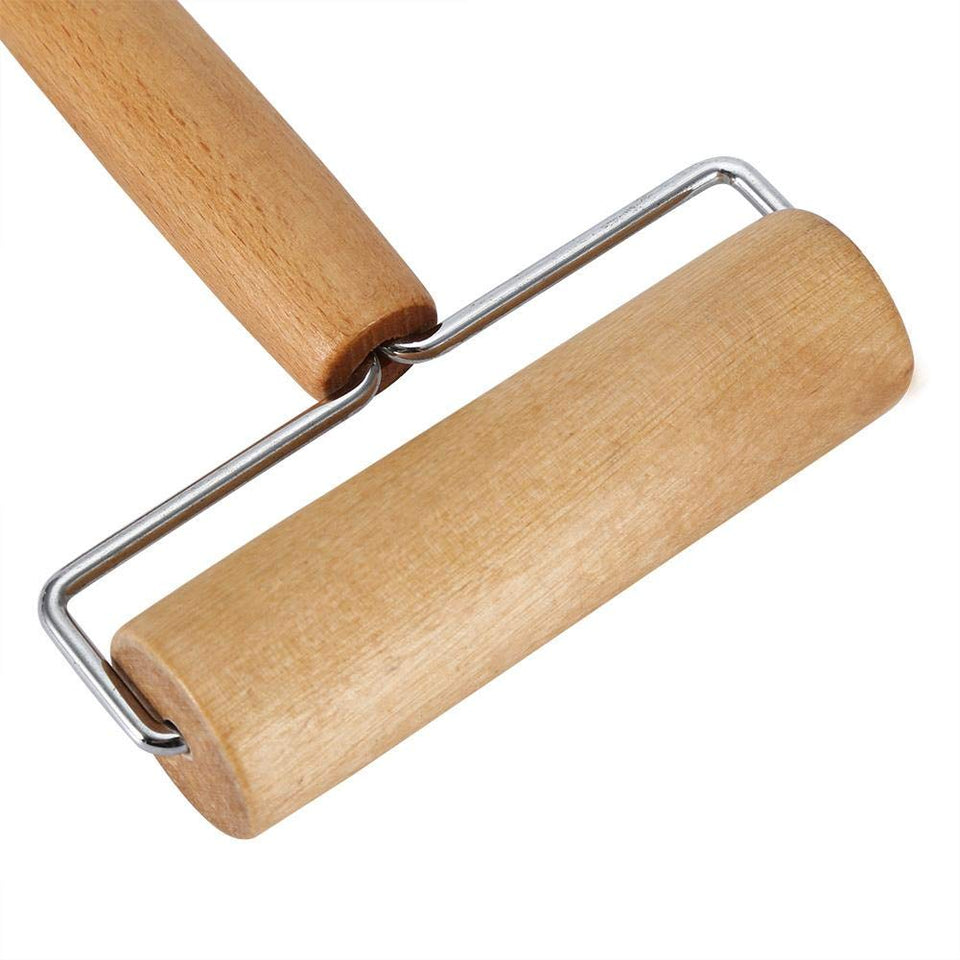Rodillo de madera para repostería y pizza, utensilios de cocina, estilo2, 1