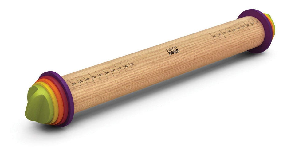 Joseph Joseph Rodillo ajustable de 41.9 cm, Rodillo Plus ajustable, Multi-Color, 41.9 cm