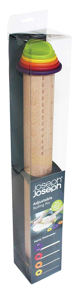 Joseph Joseph Rodillo ajustable de 41.9 cm, Rodillo Plus ajustable, Multi-Color, 41.9 cm