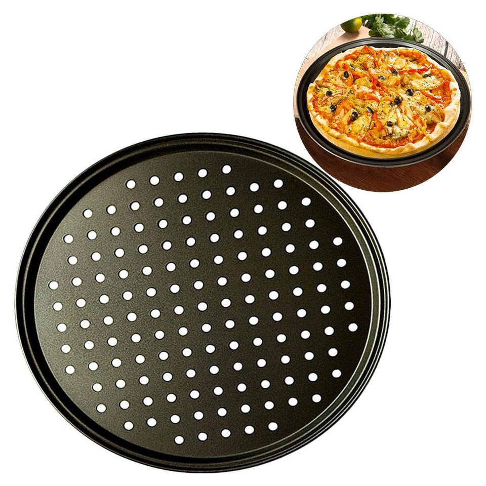 charola para hornear, 2 piezas, utensilio para hornear, 12 pulgadas, fácil de usar, charola para hornear pizza antiadherente