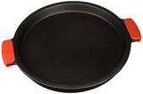 SuperStone - Piedra para pizza antiadherente con mango de silicona de fácil agarre (33 cm)