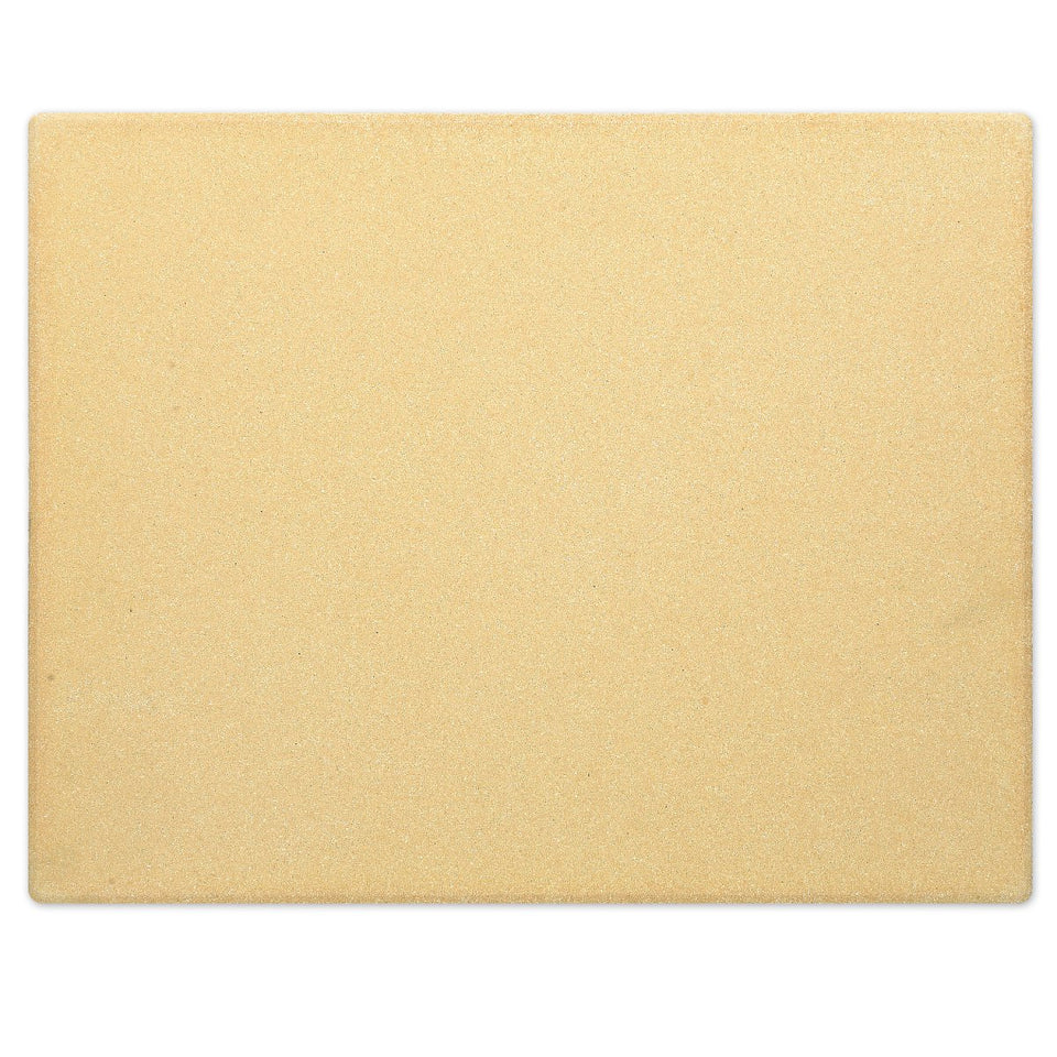 Navaris piedra para pizza de cordierita - Piedra de horno para pizza pan pasteles de 38x30x1.5CM - Plato rectangular para grill en beige tamaño XL