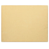Navaris piedra para pizza de cordierita - Piedra de horno para pizza pan pasteles de 38x30x1.5CM - Plato rectangular para grill en beige tamaño XL